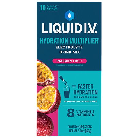 Liquid I.V. Hydration Multiplier Electrolyte Drink Mix - 0.56 oz x 10 pack