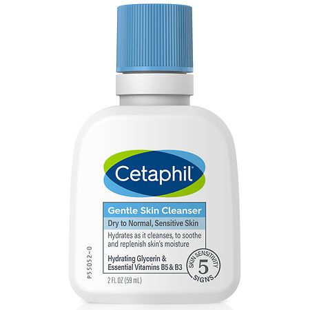 Cetaphil Gentle Skin Cleanser, Travel Size - 2.0 fl oz