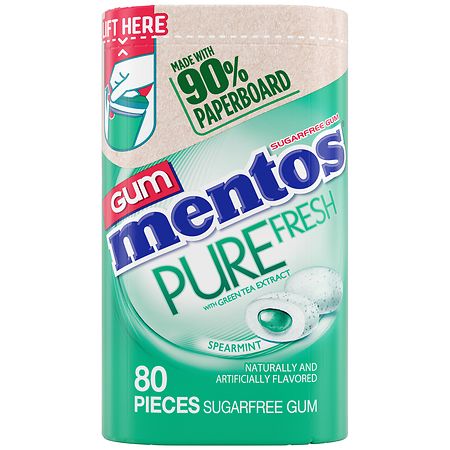 Mentos Gum Sugar Free Gum - 80.0 ea