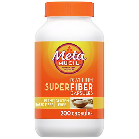 Metamucil SuperFiber, Gluten Free and Sugar-Free - 200.0 ea
