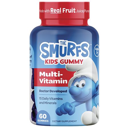 The Smurfs Kids Daily Multivitamin Gummies - 60.0 ea