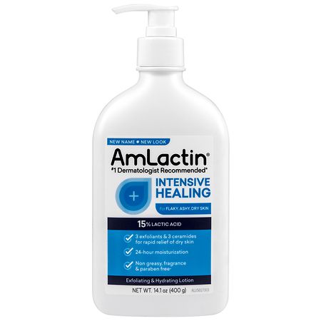 AmLactin Rapid Relief Restoring Body Lotion With Ceramides - 14.1 oz