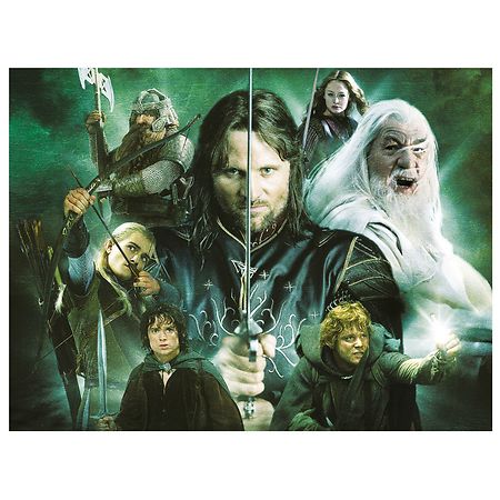 Top Trumps Lord of the Rings Heros of Middle Earth 1000 Piece Puzzle - 1.0 ea