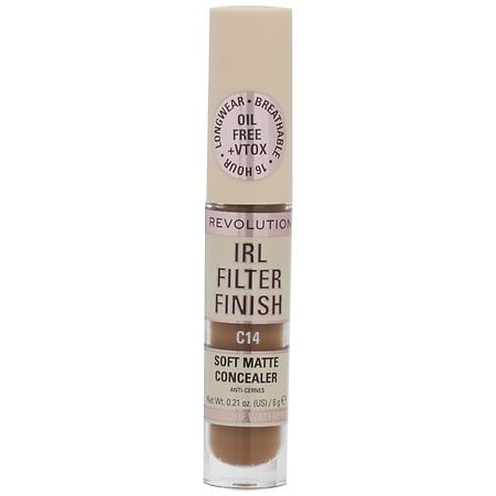 Makeup Revolution IRL Filter Longwear Concealer - 0.21 oz