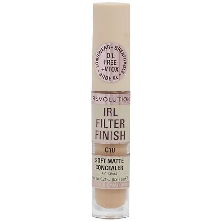 Makeup Revolution IRL Filter Longwear Concealer - 0.21 oz