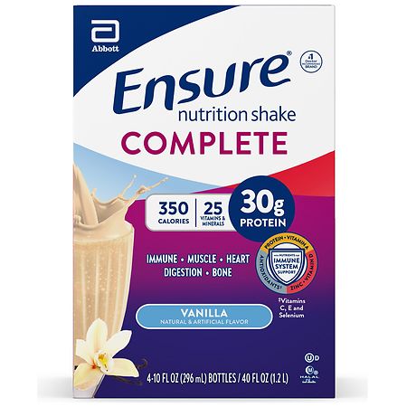 Ensure Complete Nutrition Shake - 10.0 oz x 4 pack