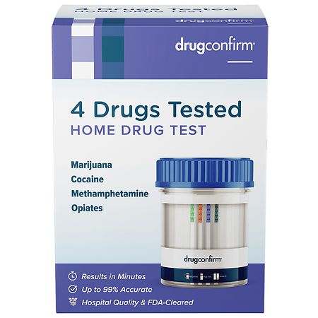 DrugConfirm 4 Drugs Home Test - 1.0 ea