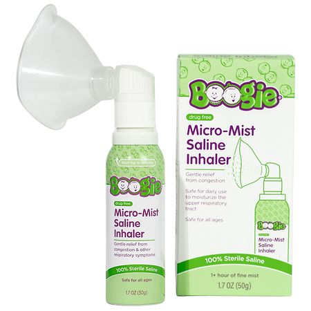 Boogie Micro-Mist Saline Inhaler - 1.7 oz