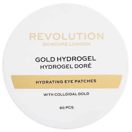 Revolution Skincare Gold Hydrogel Hydrating Eye Patches with Colloidal Gold - 60.0 ea