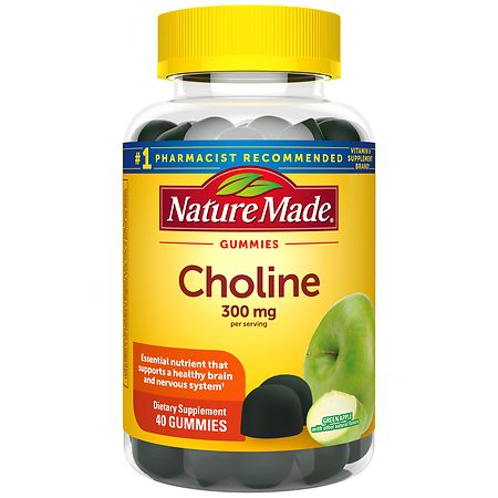 Nature Made Choline Vegan Gummies - 40.0 ea