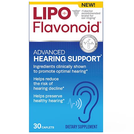 Lipo-Flavonoid Advanced Hearing Support Dietary Supplement - 30.0 ea