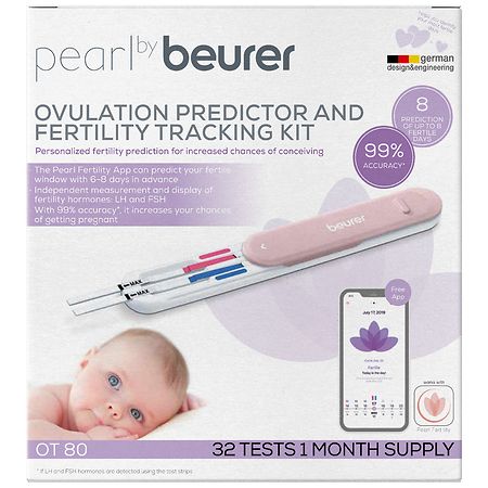 Beurer Personal Ovulation Predictor & Fertility Tracking Kit - 1.0 set