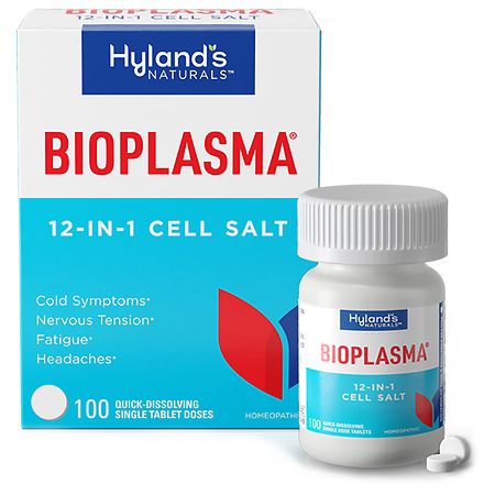 Hyland's Naturals Bioplasma 12-in-1 Cell Salt - 100.0 ea