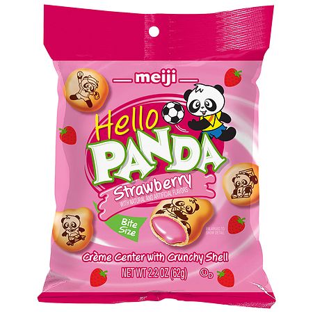 Hello Panda Cookies Strawberry - 2.2 oz