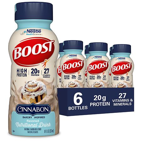 Boost Nutritional Drink - 8.0 fl oz x 6 pack