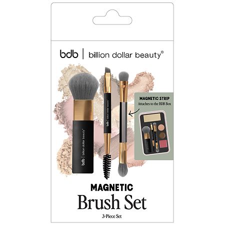 Billion Dollar Beauty Magnetic Brush Set - 3.0 ea