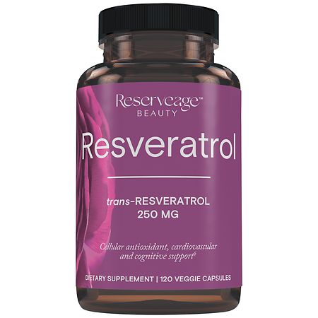 ReserveAge Nutrition Resveratrol 250mg Capsules - 120.0 ea