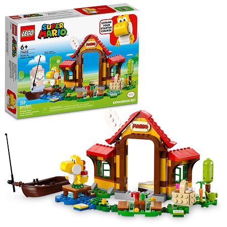 Lego Picnic at Mario's House Expansion Set 71422 259 Piece LEGO Building Set - 1.0 set