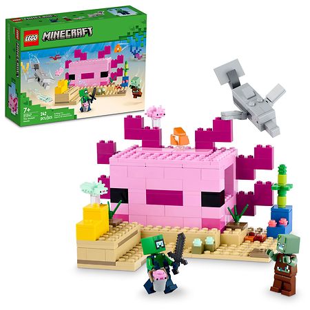 Lego The Axolotl House Building Toy 21247 242 Piece LEGO Building Set - 1.0 set