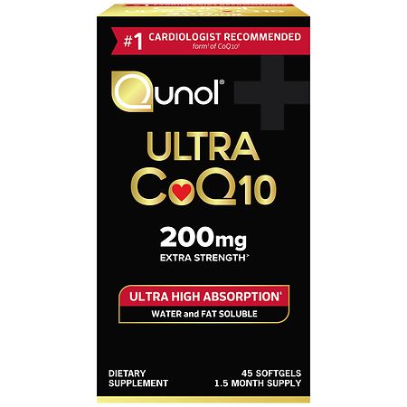 Qunol Ultra CoQ10 200 mg Softgels - 45.0 Ea