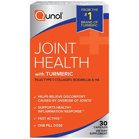 Qunol Joint Health with Turmeric Capsules - 30.0 Ea