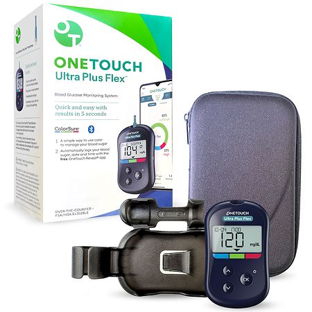 OneTouch Ultra Plus Flex Meter Blood Glucose Monitoring System - 1.0 ea