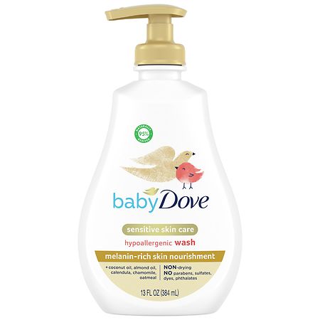 Baby Dove Melanin Rich Skin Nourishment Sensitive Skin Care Hypoallergenic Wash - 13.0 fl oz