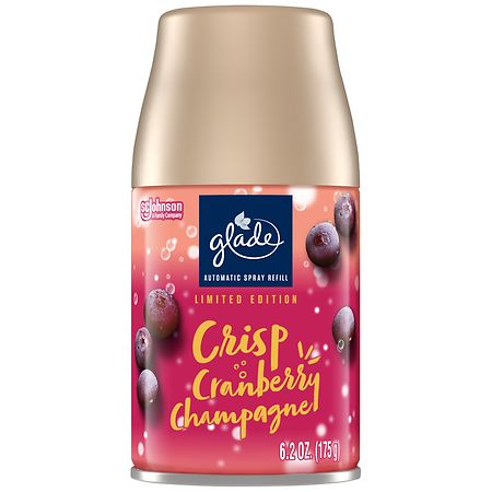 Glade Automatic Spray Crisp Cranberry Champagne - 6.2 oz