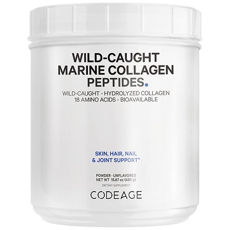 Codeage Wild Caught Marine Collagen Powder Unflavored - 15.87 oz