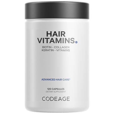 Codeage Hair Biotin Vitamins 10mg - 120.0 ea
