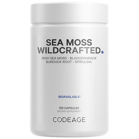 Codeage Wildcrafted Sea Moss - 120.0 ea