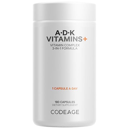Codeage ADK Vitamins 5000 IU - 180.0 ea