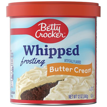 Betty Crocker Whipped Frosting Butter Cream - 12.0 oz