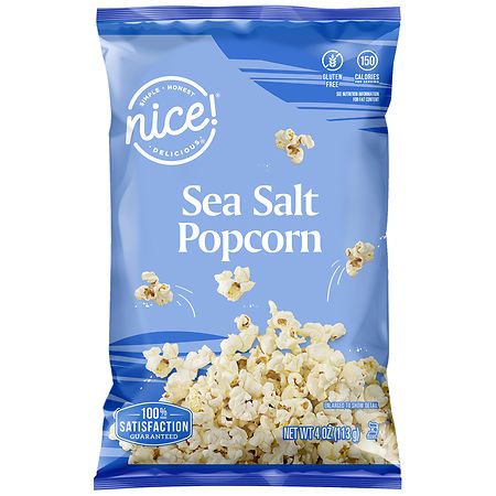 Nice! Sea Salt Popcorn Sea Salt - 4.0 oz