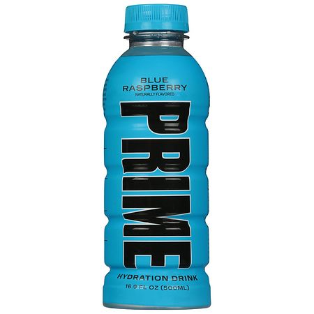 Prime Hydration Drink Blue Raspberry - 16.9 fl oz
