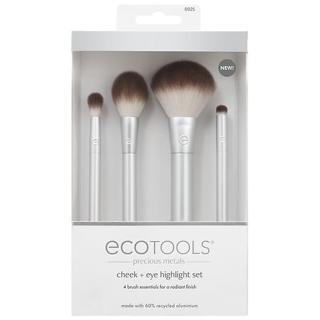 EcoTools Precious Metal Cheek + Eye Highlight Set - 4.0 ea