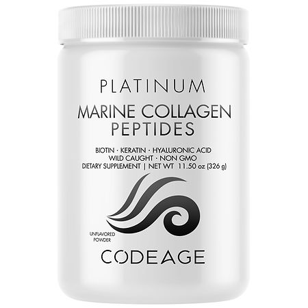 Codeage Wild Caught Marine Collagen Powder Platinum - 11.5 oz