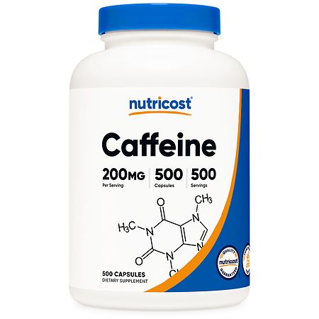 Nutricost Caffeine 200 mg - 120.0 EA