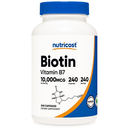 Nutricost Biotin 10 mg - 240.0 EA