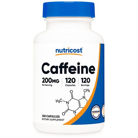 Nutricost Caffeine 200 mg - 120.0 EA