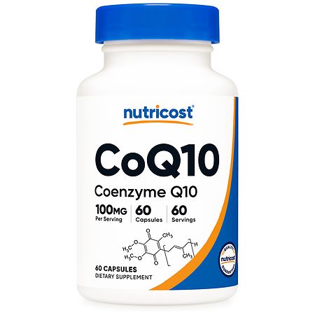 Nutricost CoQ10 100 mg Capsules - 60.0 EA