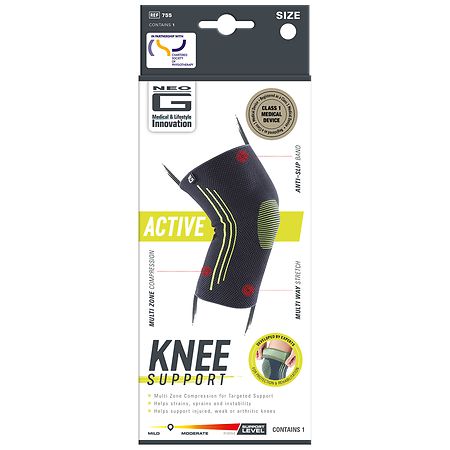 Neo G Active Knee Support - Medium 1.0 ea