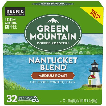 Green Mountain Coffee Nantucket Blend - 32.0 ea