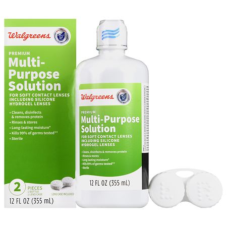 Walgreens Premium Multi-Purpose Solution - 12.0 fl oz
