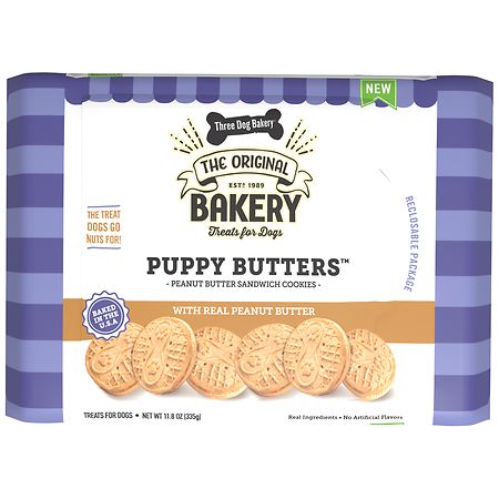 Three Dog Bakery Puppy Butters - 11.8 oz