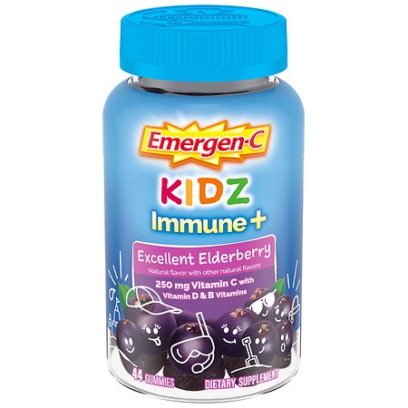 Emergen-C Kidz Immune+ Elderberry Gummies - 44.0 ea