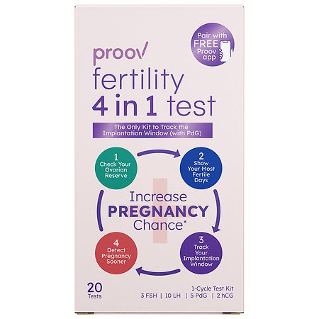 Proov 4 in 1 Fertility Test - 1.0 set