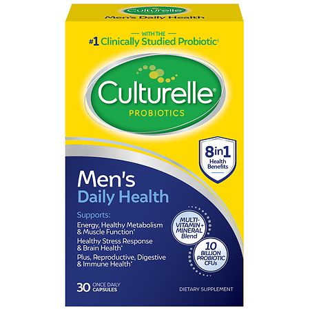 Culturelle Men's Daily Health Probiotic Capsules - 30.0 ea
