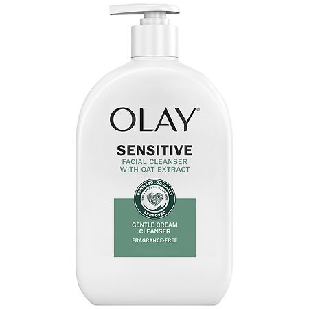 Olay Sensitive Facial Cleanser Oat Extract - 16.0 oz
