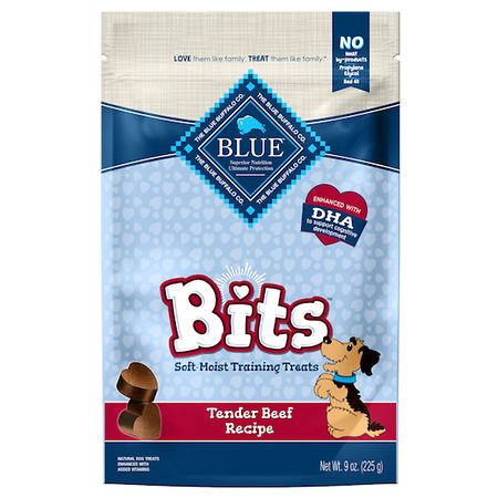 Blue Buffalo Bits Soft-Moist Training Treats Tender Beef Recipe - 1.0 oz